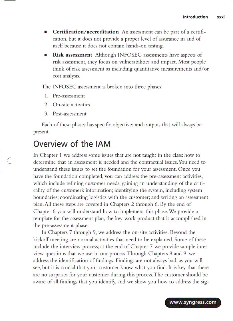 image for page Security assessment case studies for implementing the nsa iam