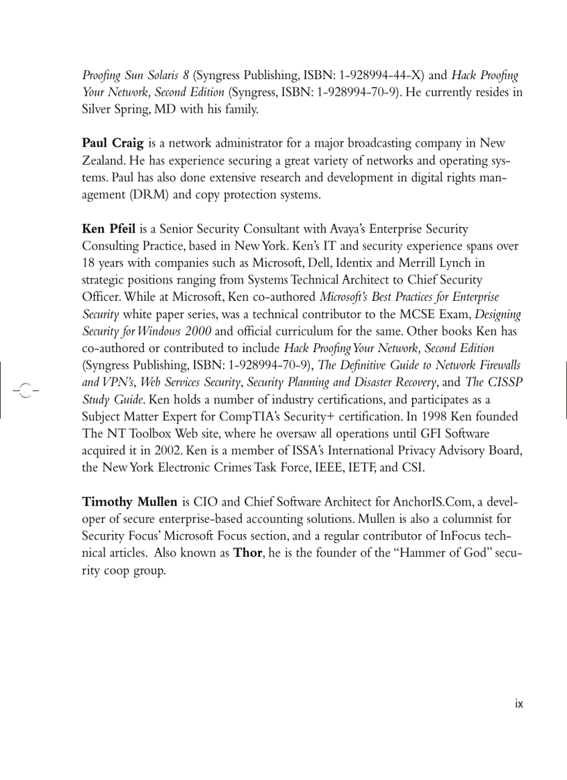 image for page Stealing the network how to own the box