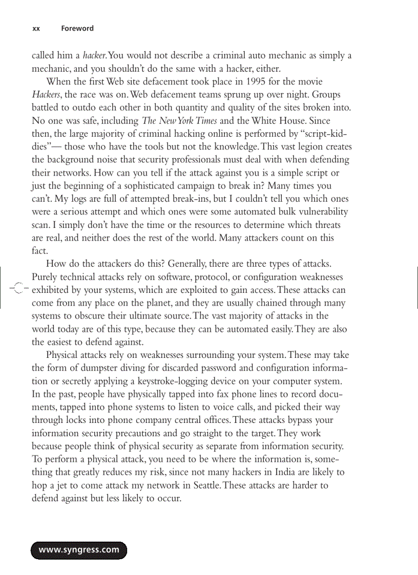 image for page Stealing the network how to own the box