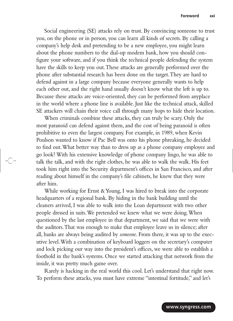 image for page Stealing the network how to own the box