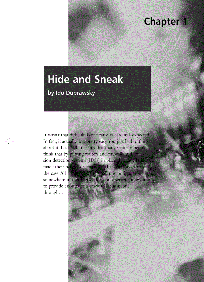 image for page Stealing the network how to own the box