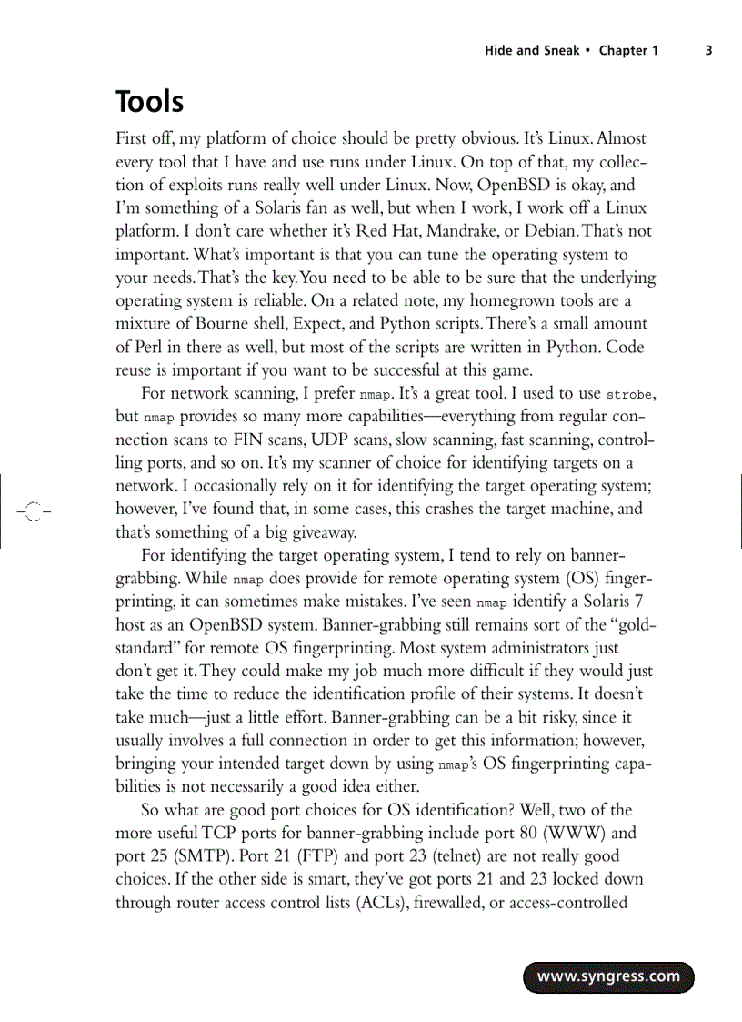 image for page Stealing the network how to own the box