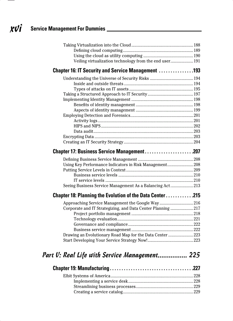 image for page Service Management For Dummies