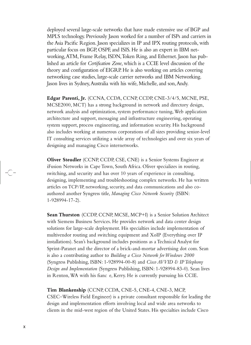 image for page The best damn cisco internetworking book period