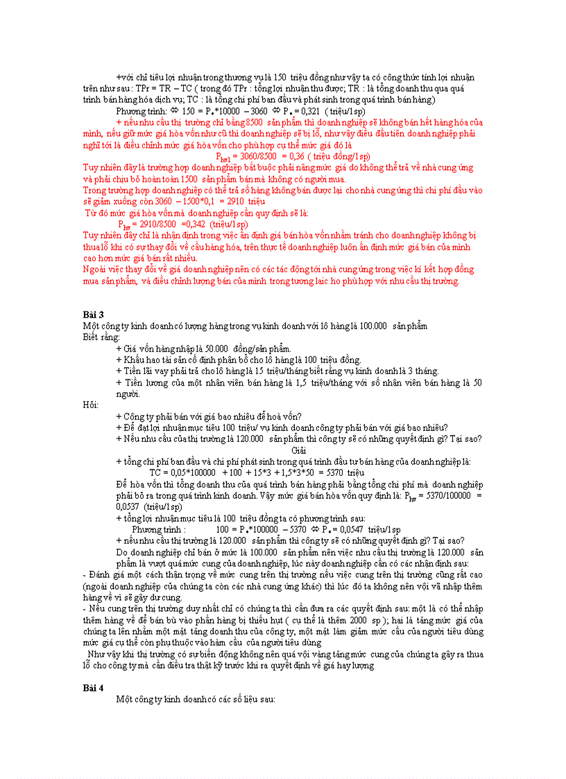 image for page Bài tập marketing