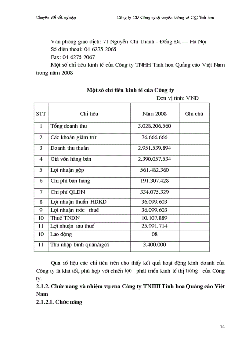 image for page Hoàn thiện kế toán chi phí sản xuất và tính giá thành sản phẩm công ty truyền thông và quảng cáo Tinh Hoa