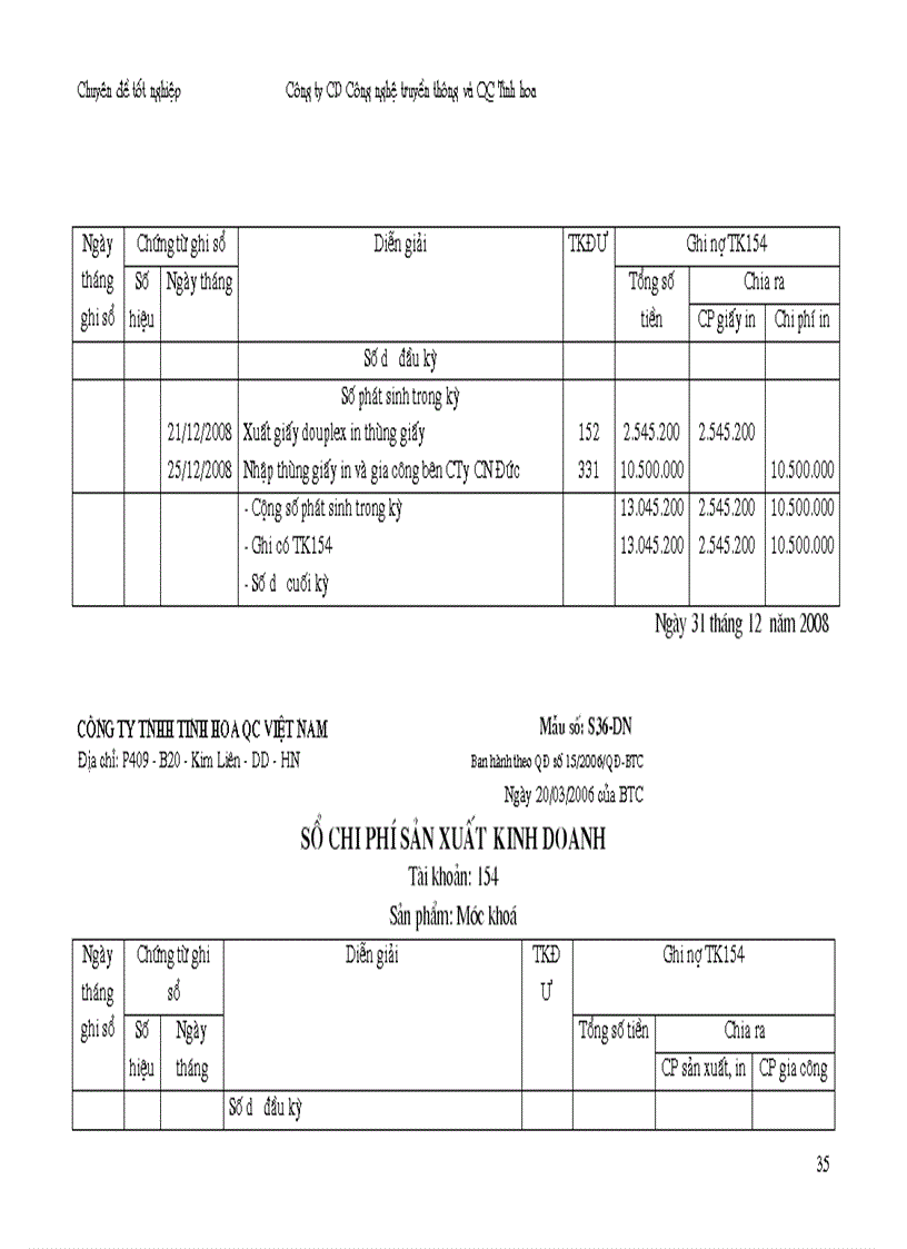 image for page Hoàn thiện kế toán chi phí sản xuất và tính giá thành sản phẩm công ty truyền thông và quảng cáo Tinh Hoa