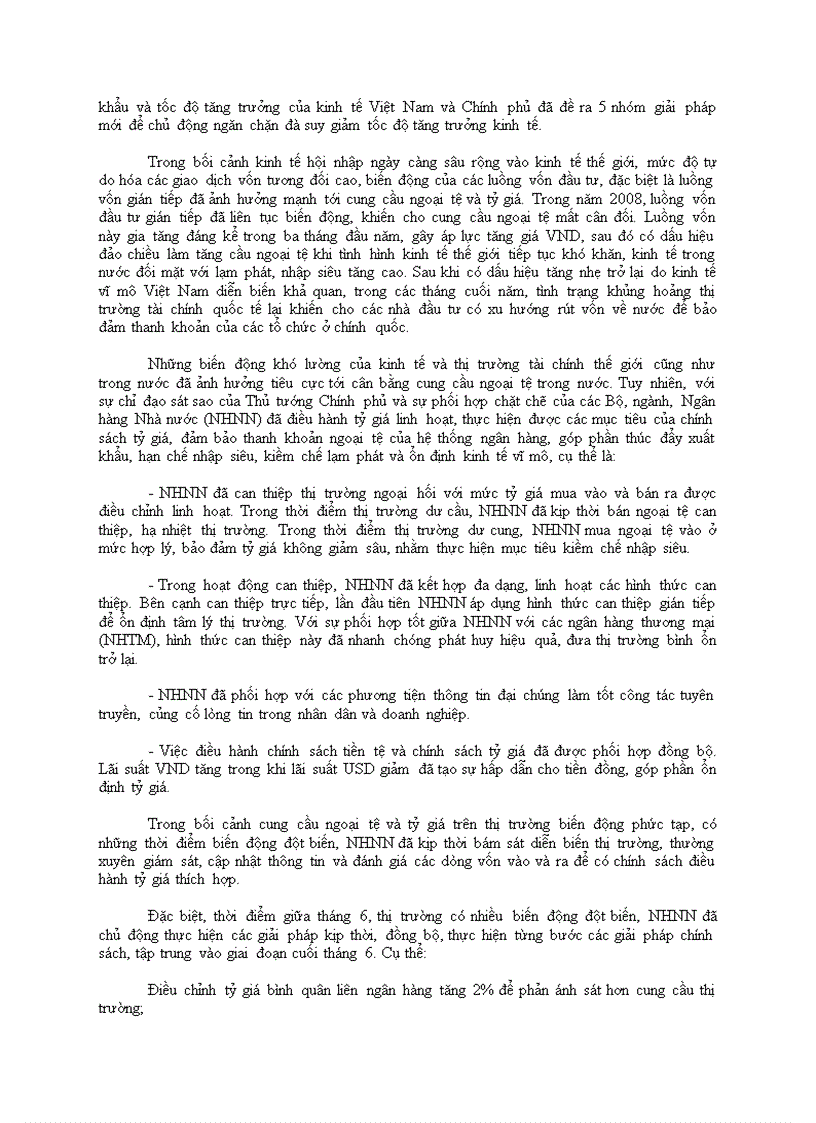 image for page Phân tích chính sách tiền tệ của Việt Nam từ 2005 đến nay