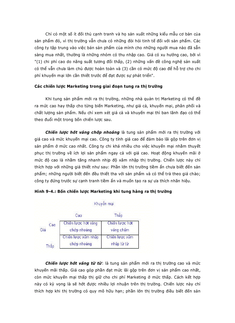 image for page Giáo trình Marketing CHIẾN LƯỢC SẢN PHẨM VÀ DỊCH VỤ