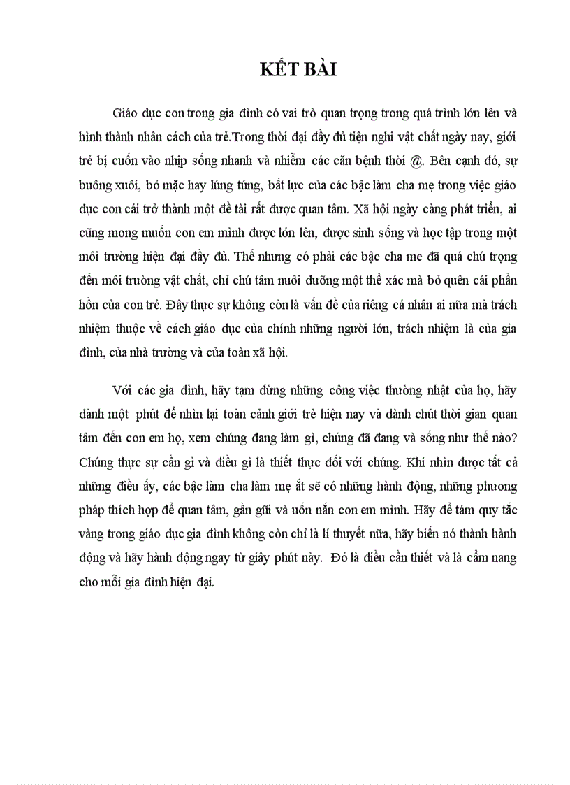 image for page Giáo dục gia đình ý nghĩa và tâm quan trọng