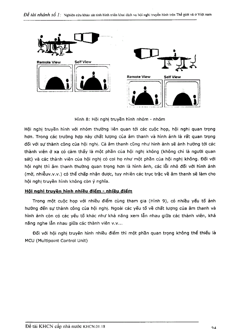 image for page Nghiên cứu khảo sát tình hình triển khai dịch vụ hội nghị truyền hình trên thế giới và ở Việt Nam