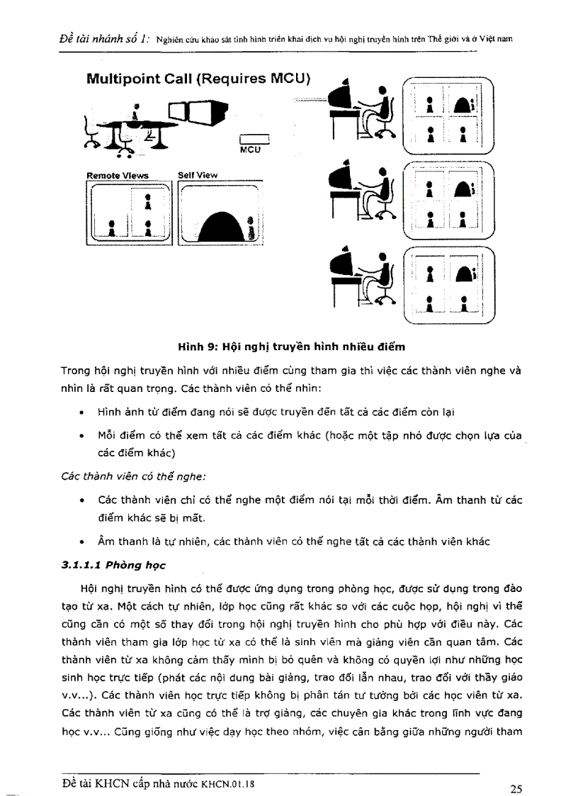 image for page Nghiên cứu khảo sát tình hình triển khai dịch vụ hội nghị truyền hình trên thế giới và ở Việt Nam