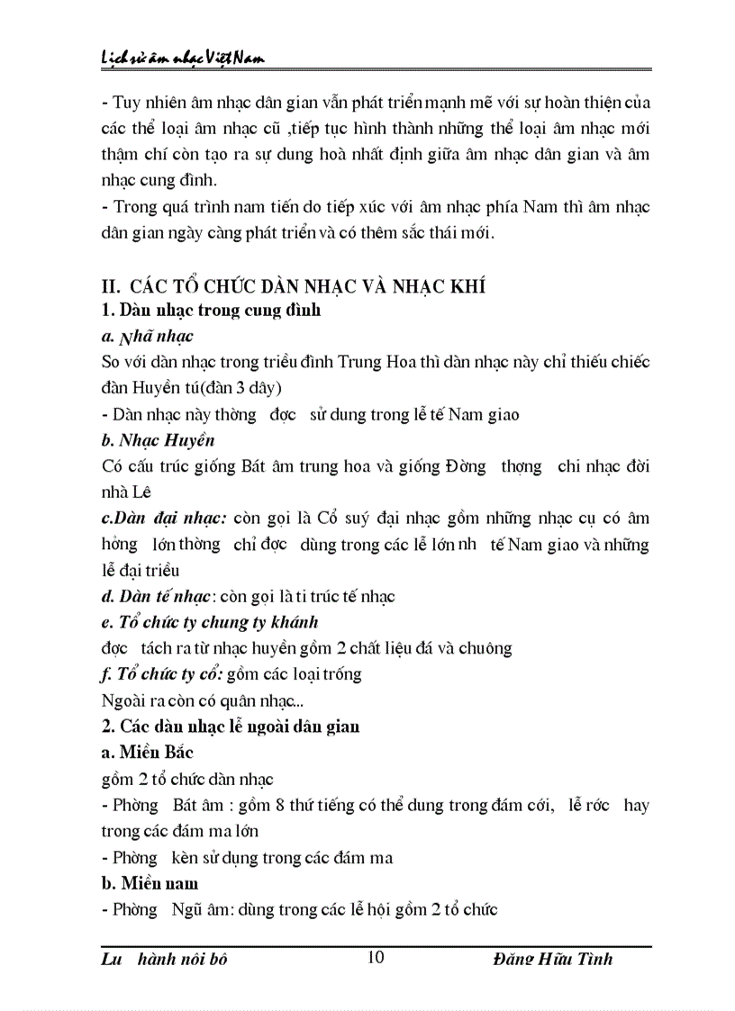 image for page Lịch sử âm nhạc việt nam