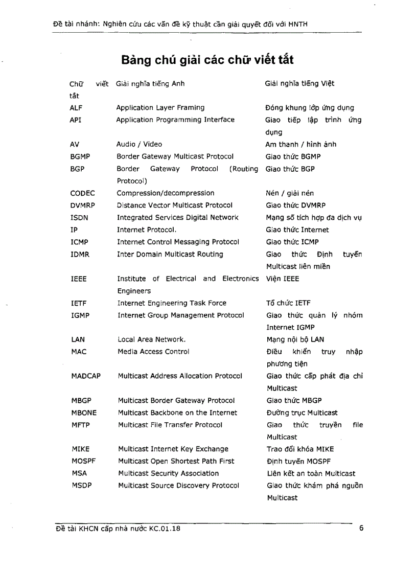 image for page Nghiên cứu các vấn đề kỹ thuật cần giải quyết đối với dịch vụ truyền hình