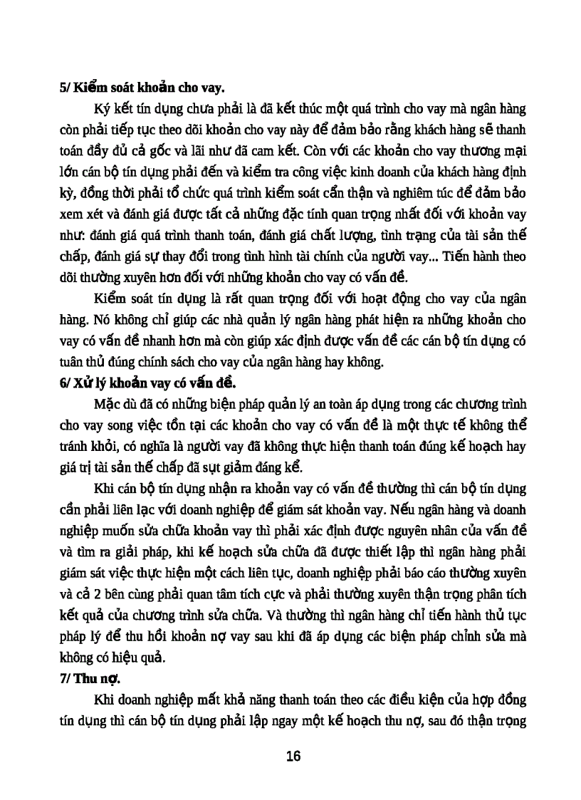 image for page Hoạt động tín dụng trong các ngân hàng thương mại ở Việt Nam hiện nay