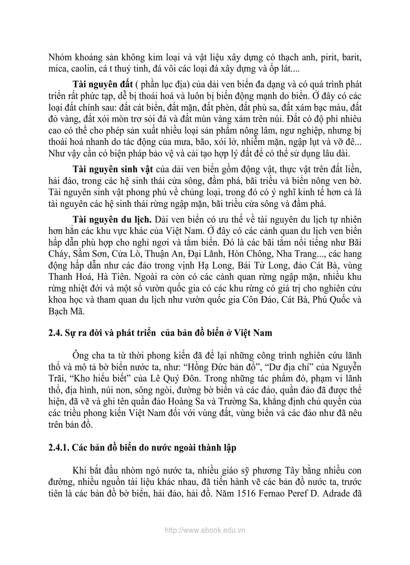 image for page CAO HỌC Giáo trình Bản đồ biển