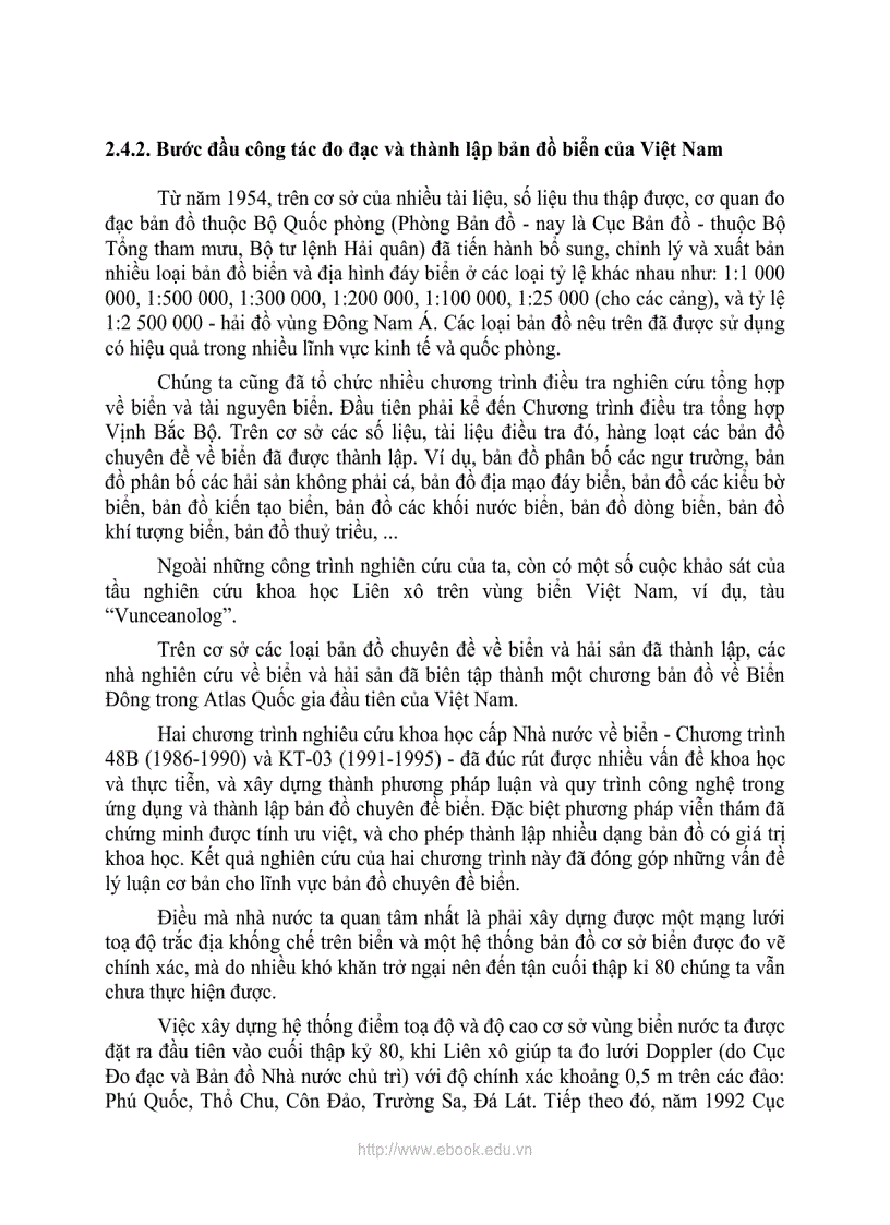 image for page CAO HỌC Giáo trình Bản đồ biển