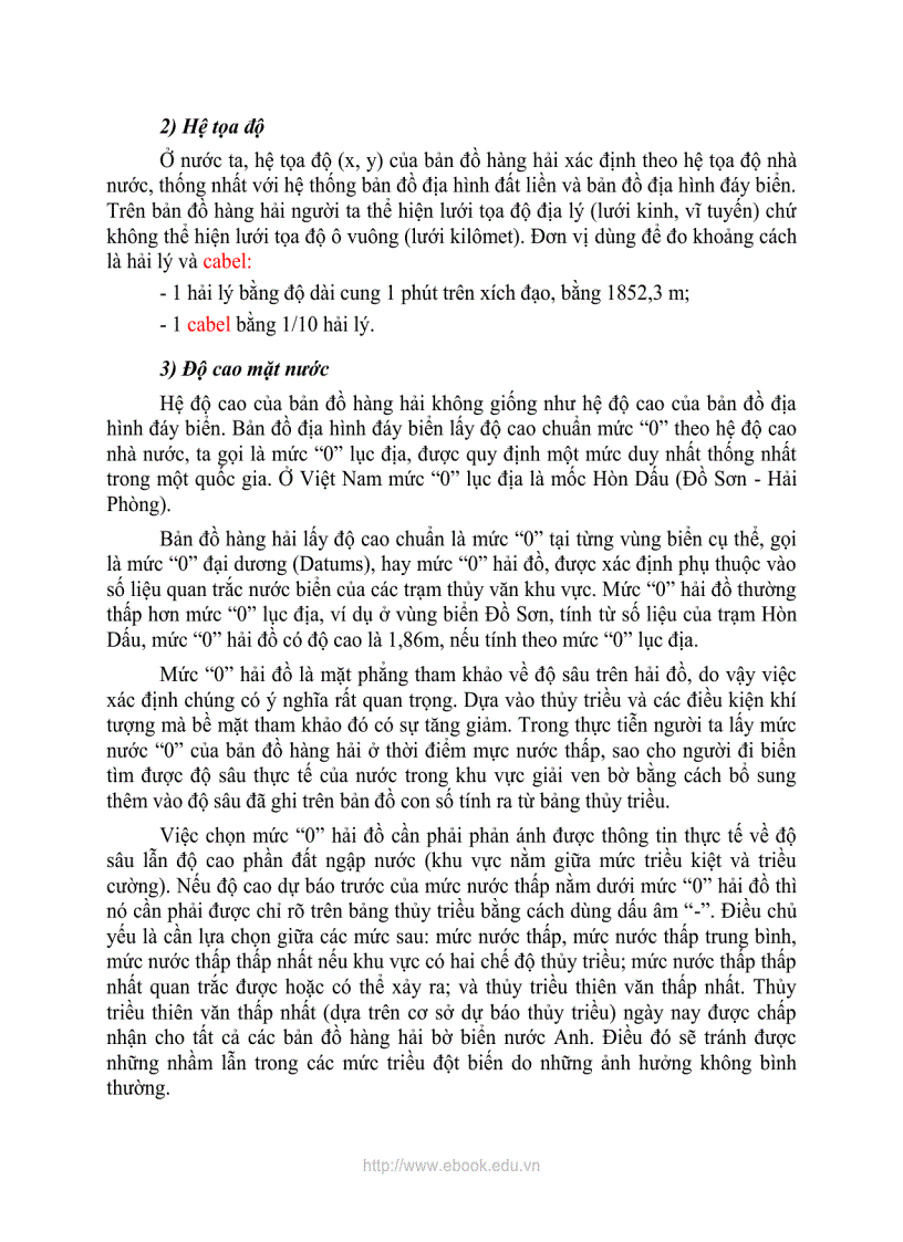 image for page CAO HỌC Giáo trình Bản đồ biển