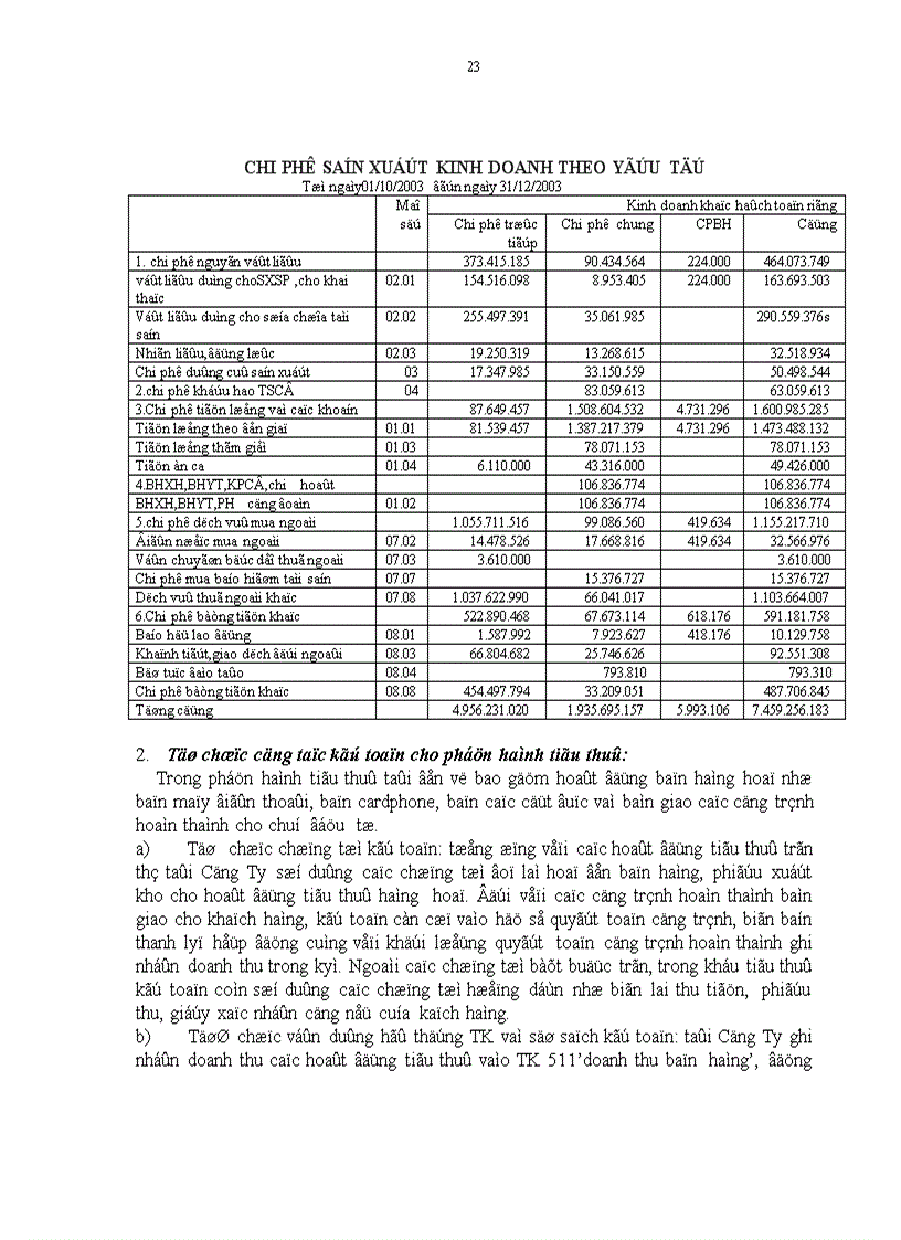 image for page Tiểu luận Tổ chức công tác kế toán