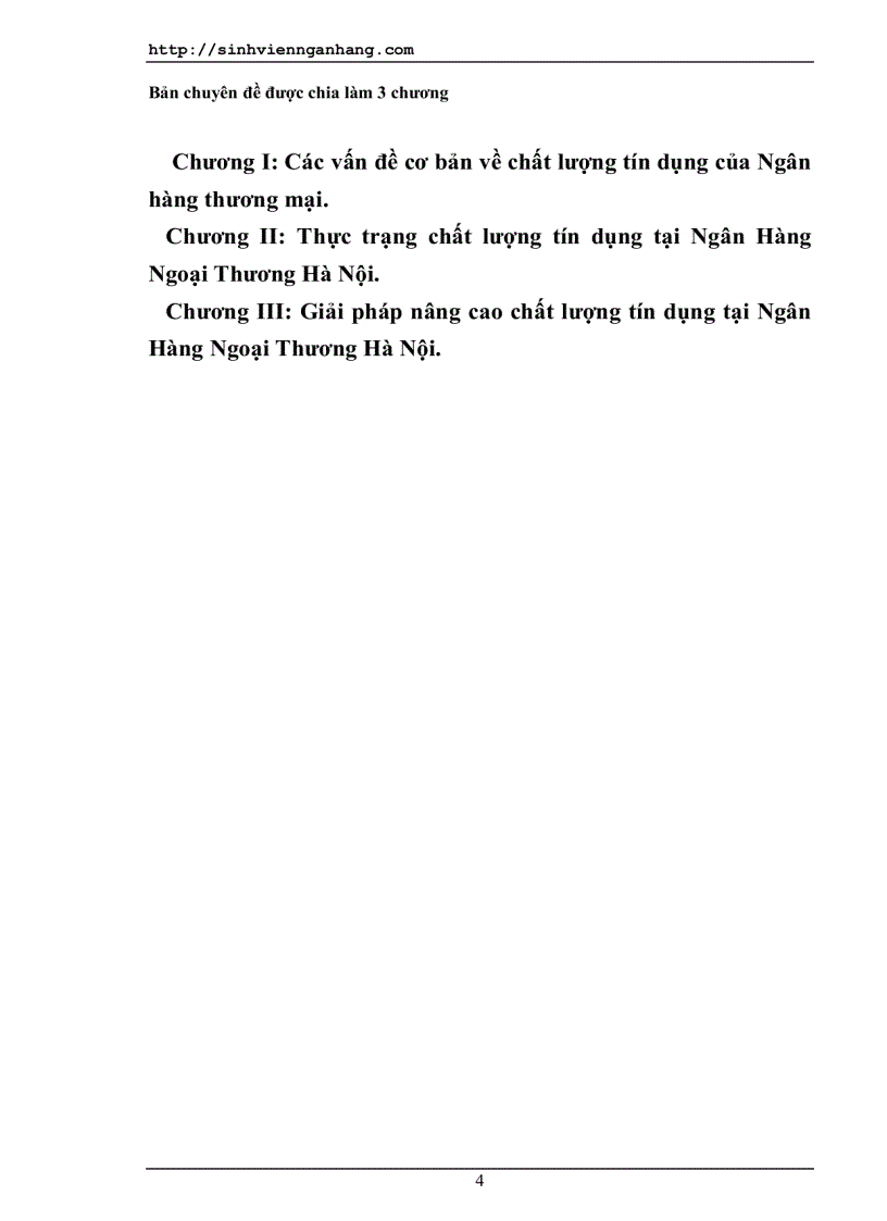 image for page Giải pháp nâng cao chất lượng tín dụng tại Ngân hàng Ngoại thương Hà Nội