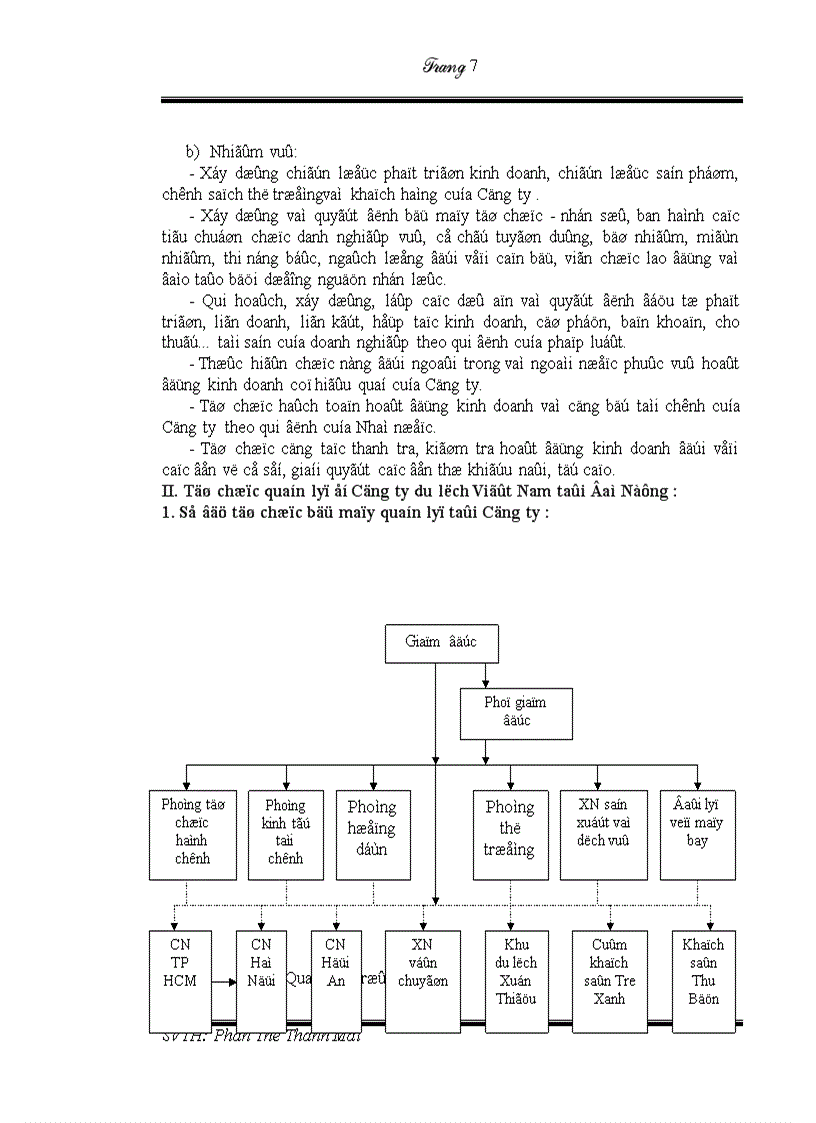 image for page Tiểu luận sự cần thiết của hệ thống báo cáo bộ phận và thực trạng báo cáo kế toán