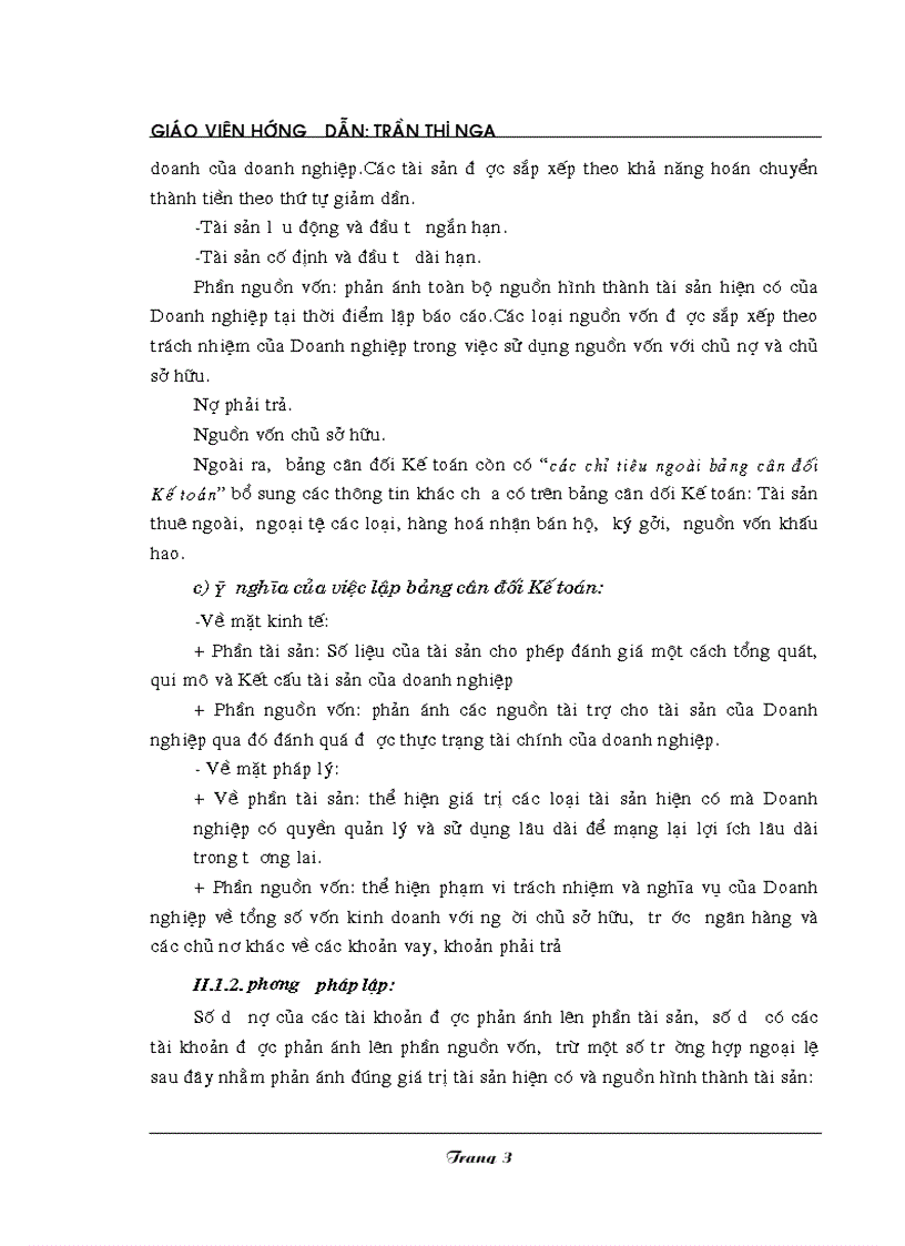 image for page Tiểu luận lập và phân tích báo cáo tài chính