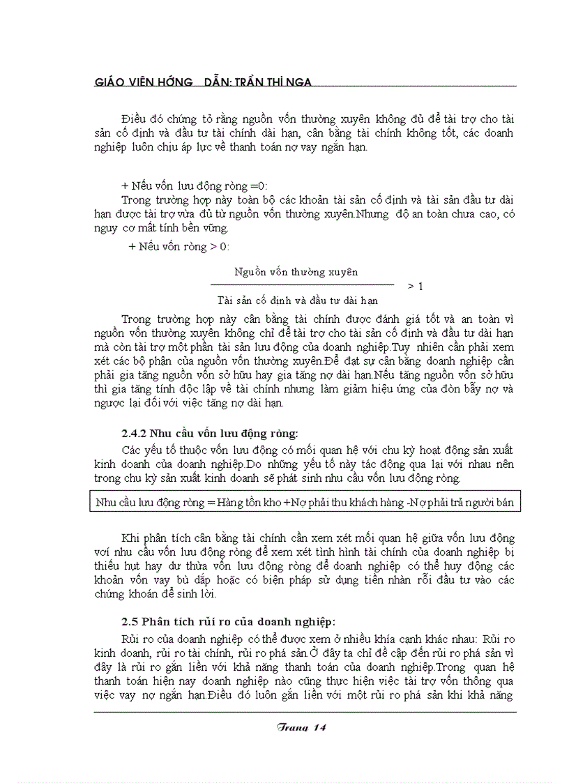 image for page Tiểu luận lập và phân tích báo cáo tài chính