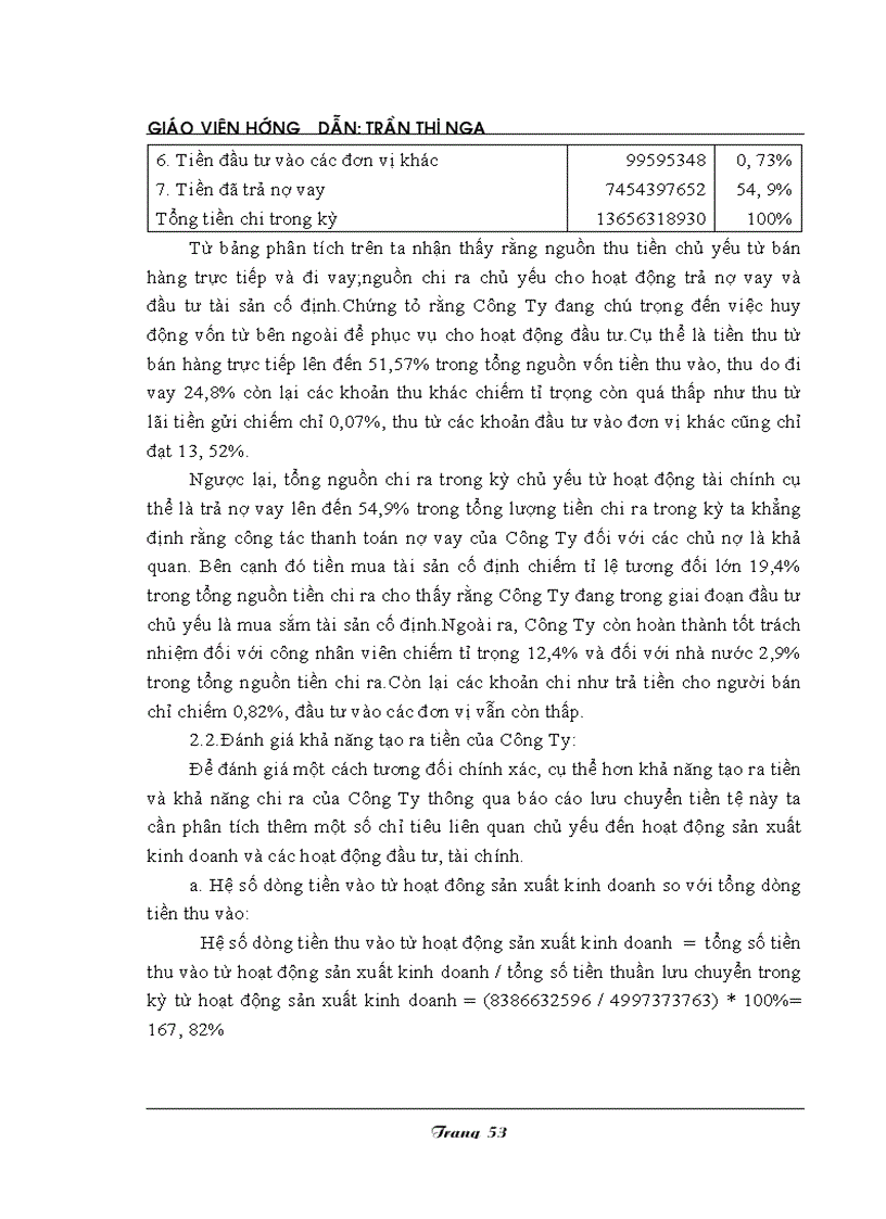 image for page Tiểu luận lập và phân tích báo cáo tài chính