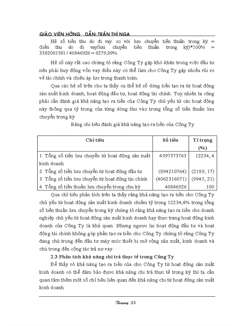 image for page Tiểu luận lập và phân tích báo cáo tài chính