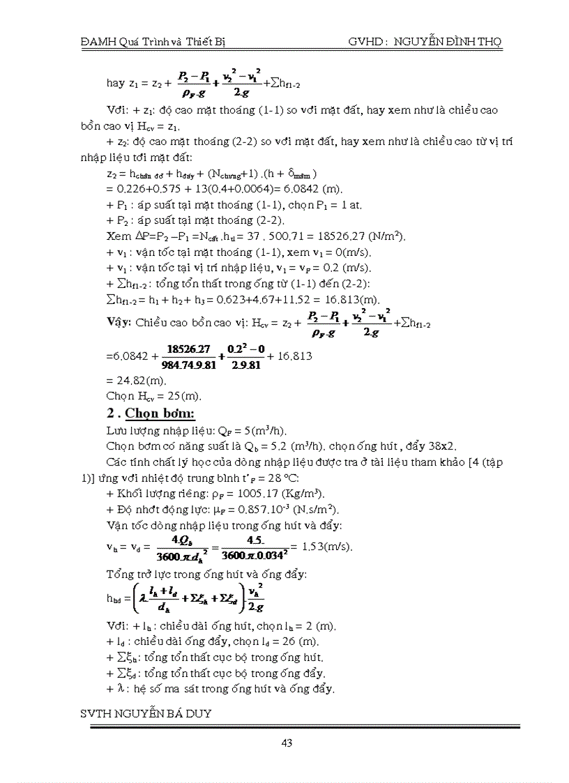 image for page Thiết kế tháp chưng cất hệ acid axetic Nước hoạt động liên tục với năng suất nhập liệu 5m3 h có nồng độ 8 mol acid axetic