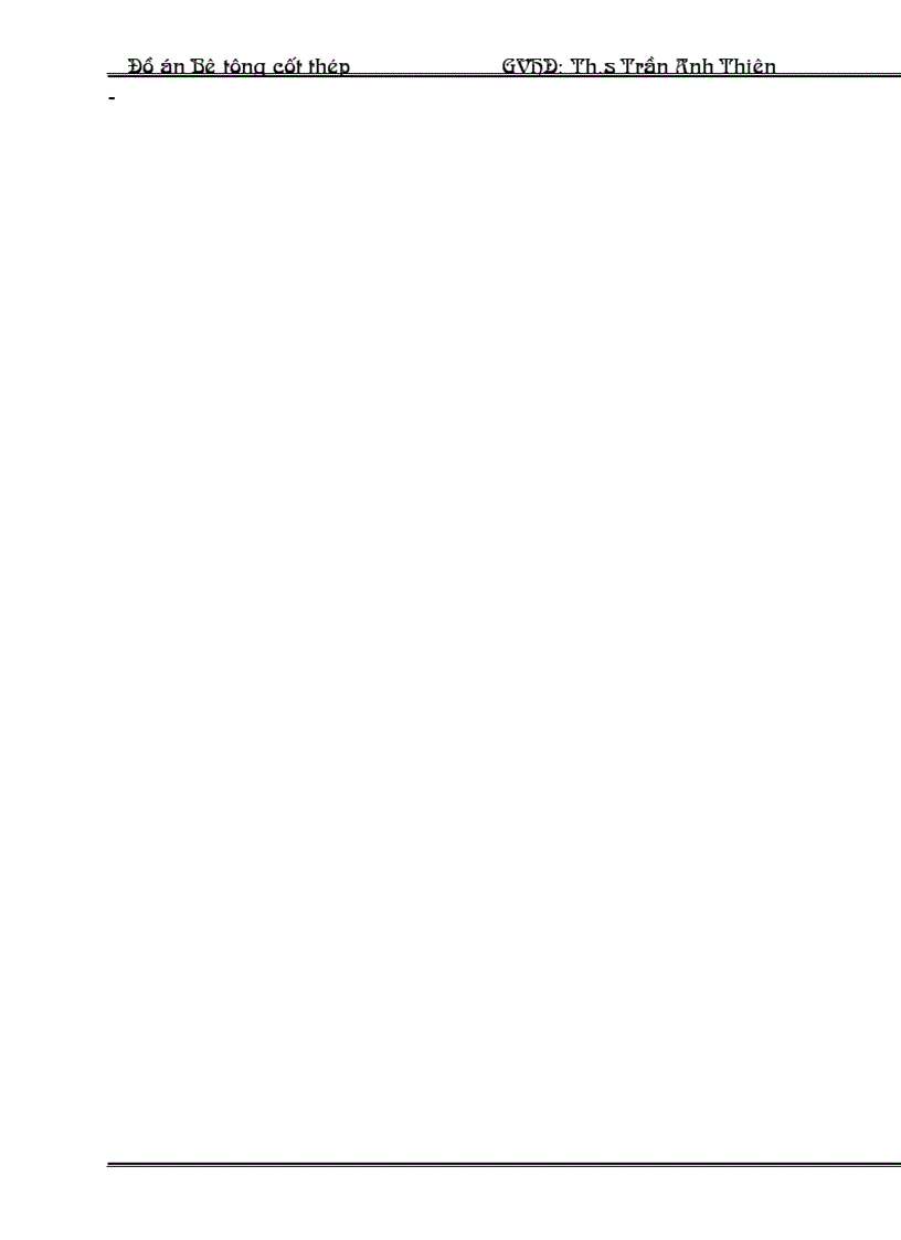 image for page Thiết kế sàn Bê tông cốt thép kiểu sàn sườn toàn khối có bản loại dầm Đồ án BTCT