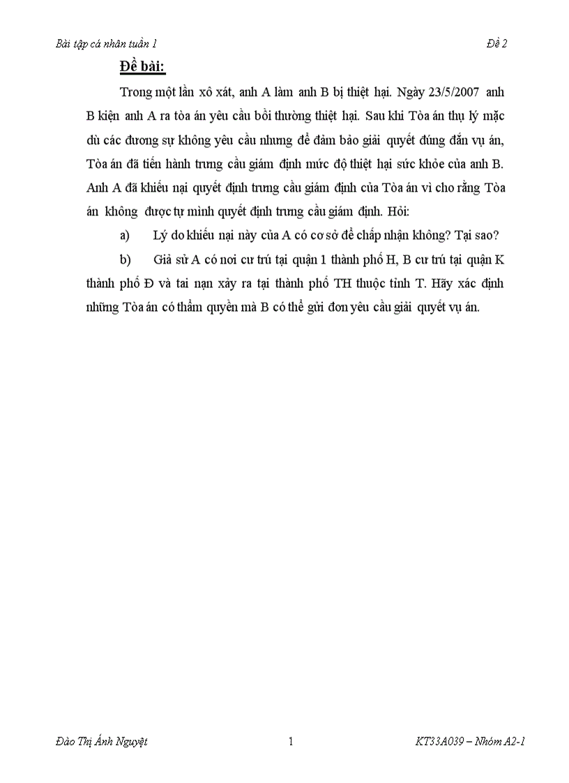 image for page Tình huống tố tụng dân sự ttds