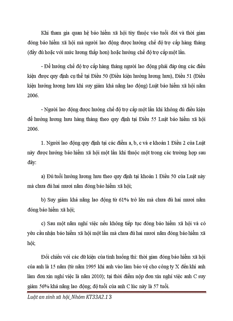 image for page Tình huống quyền lợi an sinh xã hội giải quyết quyền lợi về an sinh xã hội