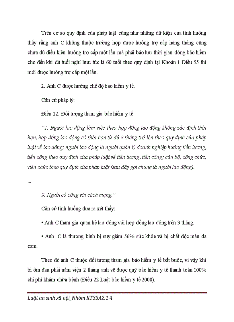 image for page Tình huống quyền lợi an sinh xã hội giải quyết quyền lợi về an sinh xã hội