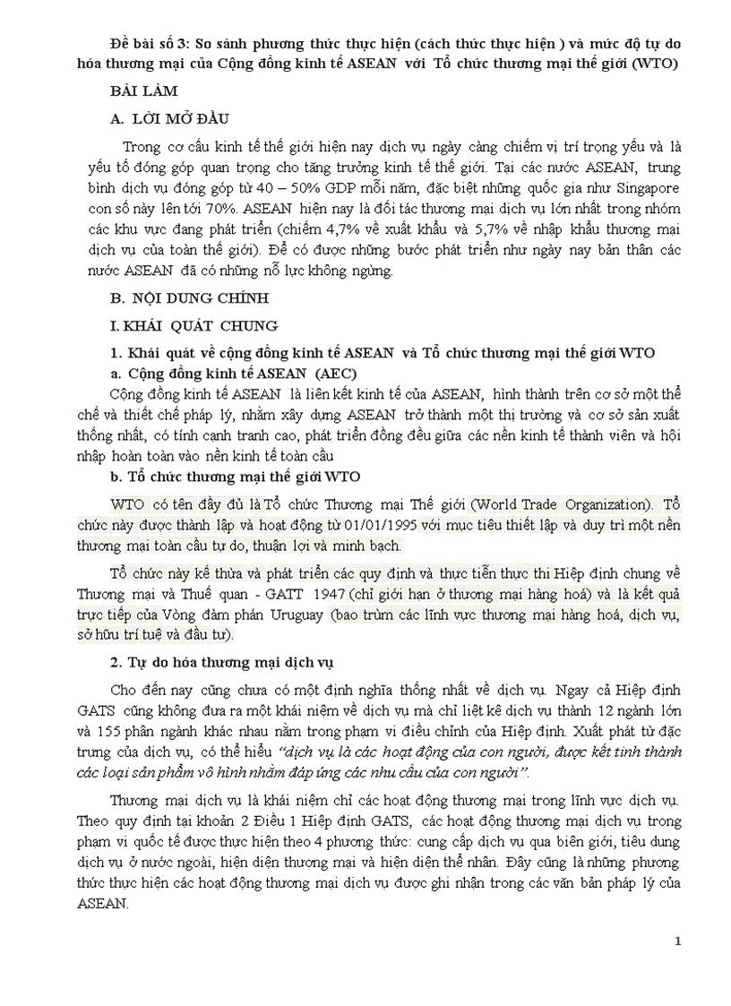 image for page So sánh phương thức thực hiện cách thức thực hiện và mức độ tự do hóa thương mại của Cộng đồng kinh tế ASEAN với Tổ chức thương mại thế giới WTO