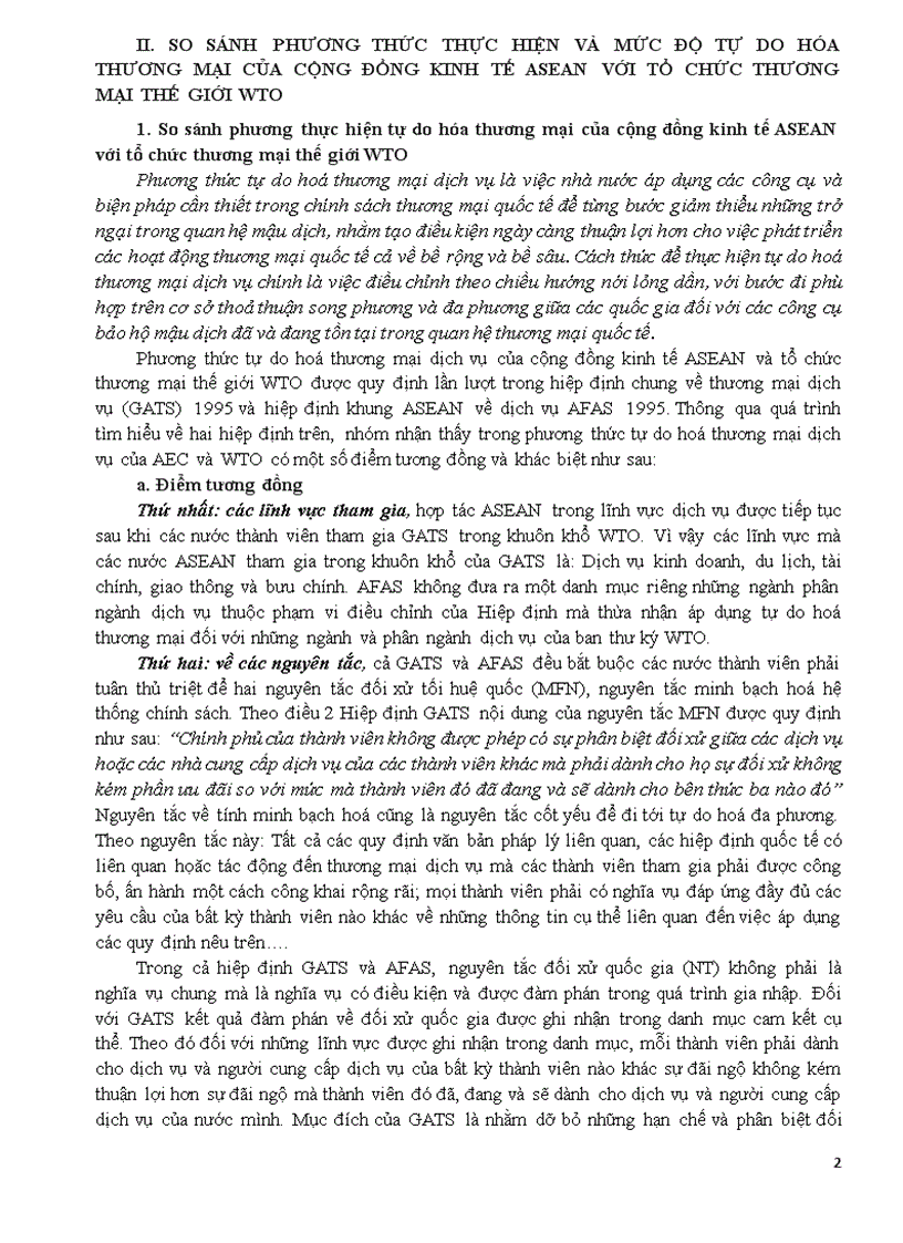 image for page So sánh phương thức thực hiện cách thức thực hiện và mức độ tự do hóa thương mại của Cộng đồng kinh tế ASEAN với Tổ chức thương mại thế giới WTO