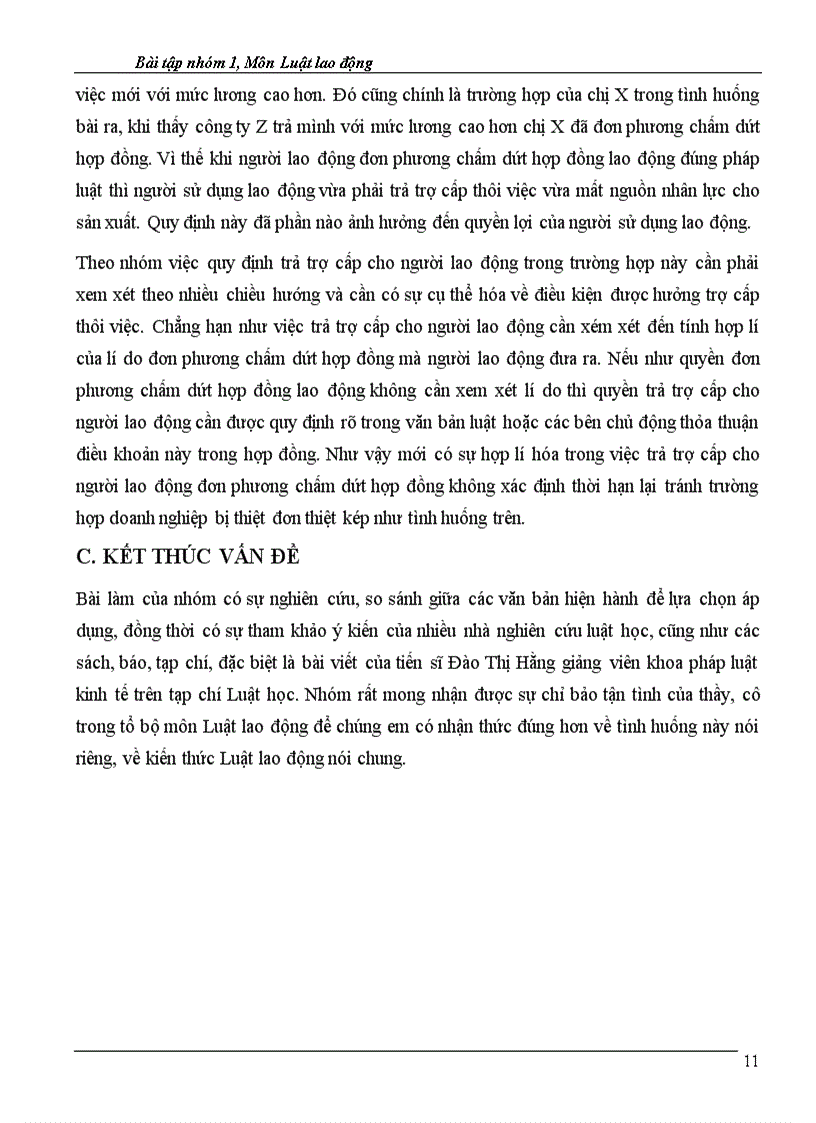 image for page Sau khi được tuyển dụng chị X được công ty Y đưa đi đào tạo ở nước ngoài với thời hạn 6 tháng với cam kết là chị X sẽ làm việc cho công ty ít nhất là 3 năm sau khi đào tạo xong Sau khi học x