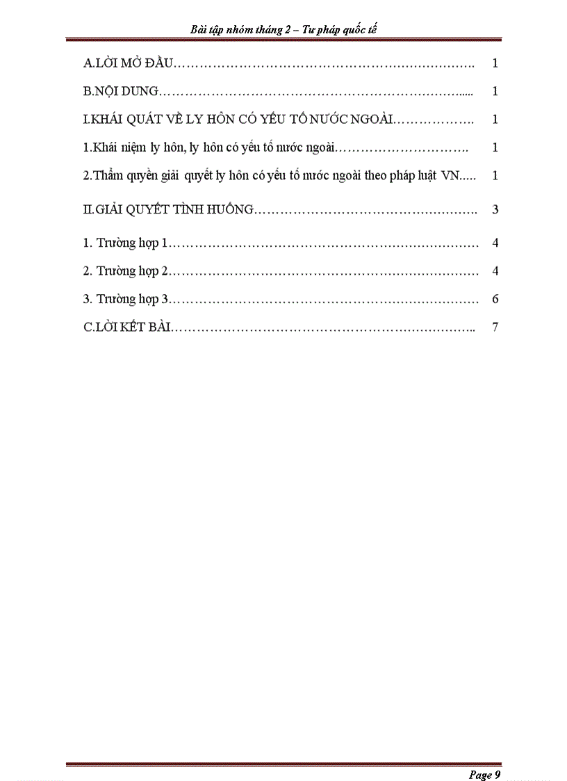 image for page Vấn đề ly hôn trong tư pháp quốc tế giải quyết tình huống