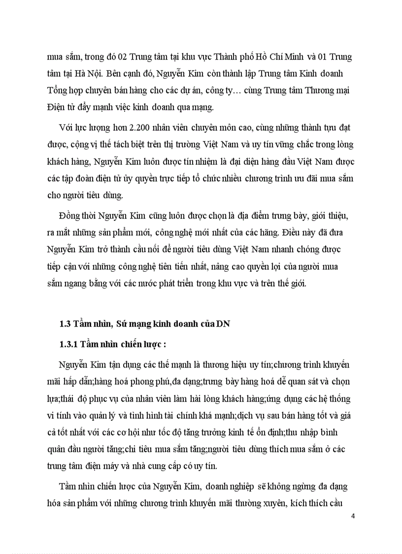 image for page Phân tích đánh giá chiến lược kinh doanh của doanh nghiệp bán lẻ Nguyên Kim