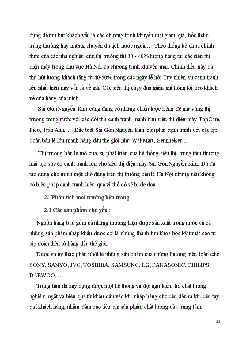 image for page Phân tích đánh giá chiến lược kinh doanh của doanh nghiệp bán lẻ Nguyên Kim