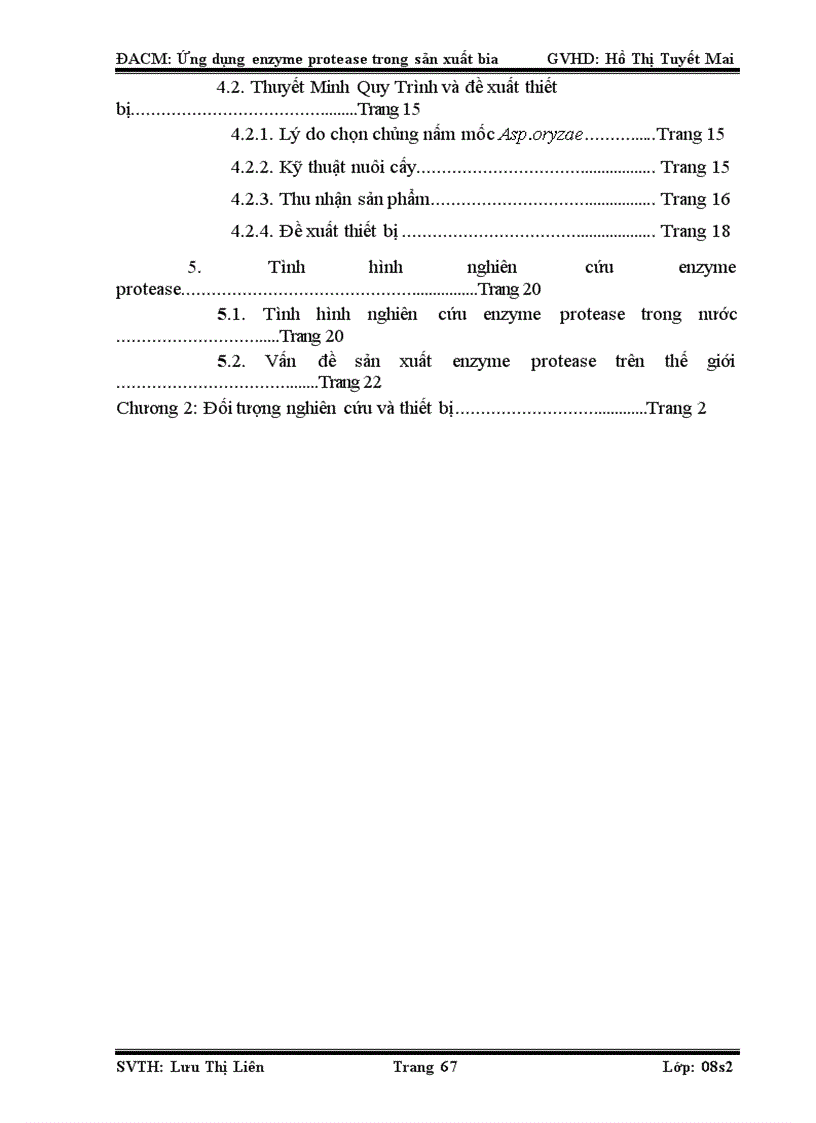 image for page Ứng dụng enzyme protease trong sản xuất bia