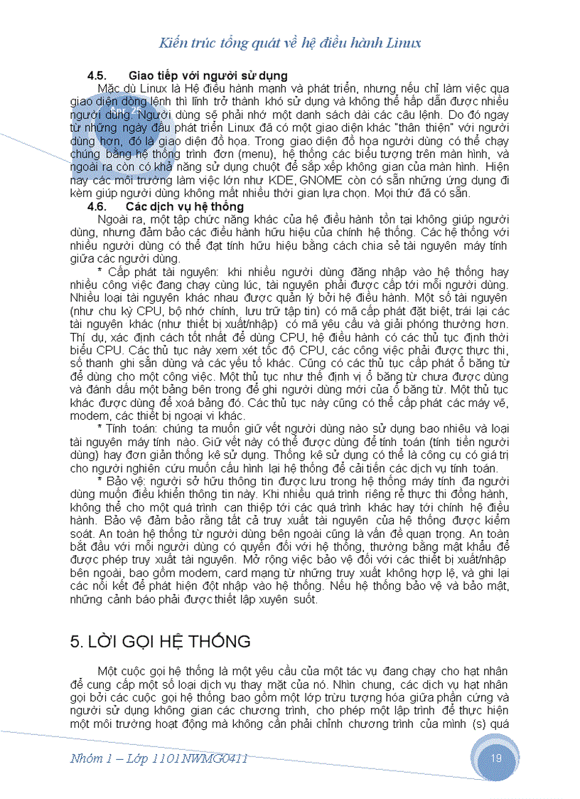 image for page Tổng quát hệ điều hành Linux