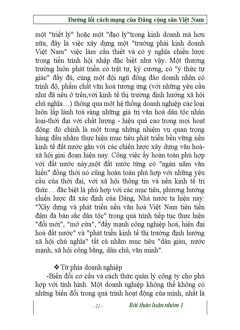 image for page Quan điểm về việc xây dựng nền văn hóa tiên tiến đậm đà bản sắc dân tộc