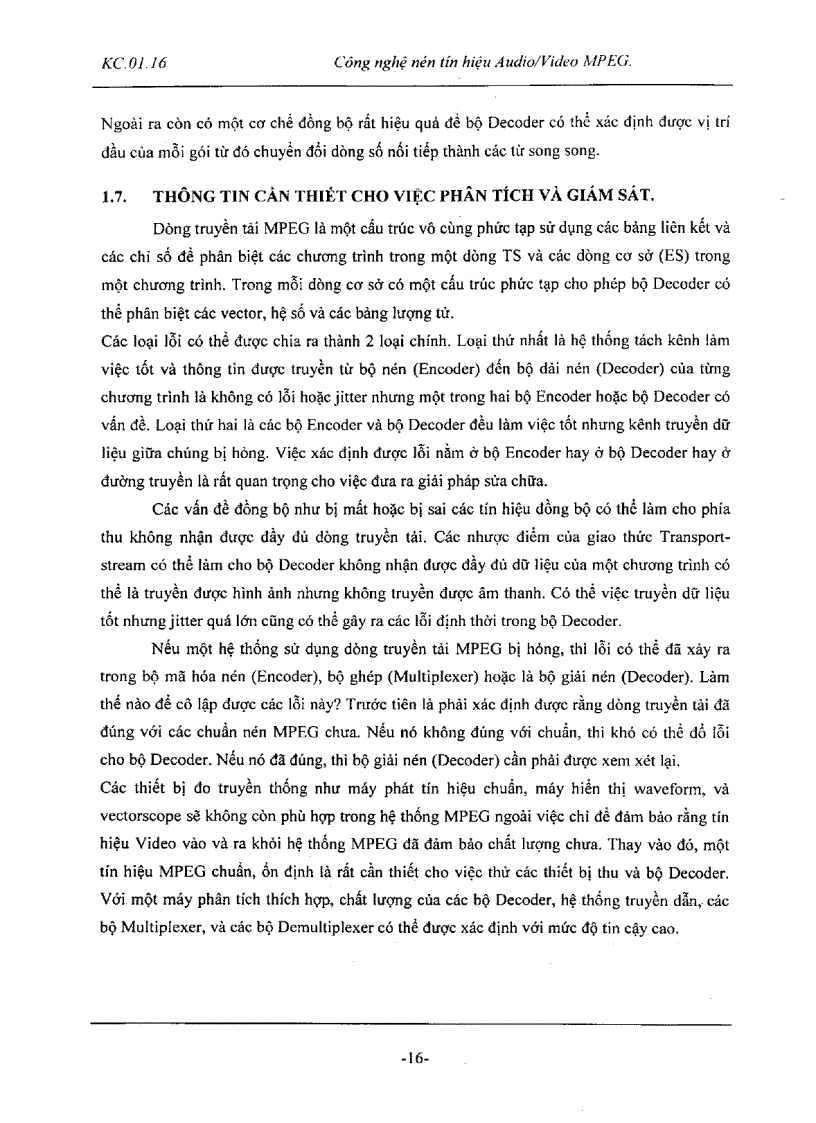 image for page Công nghệ nén tín hiệu Audio Video MPEG