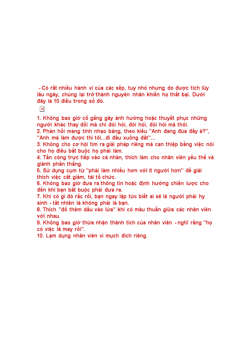 image for page Giúp sếp trẻ quản lý nhân viên