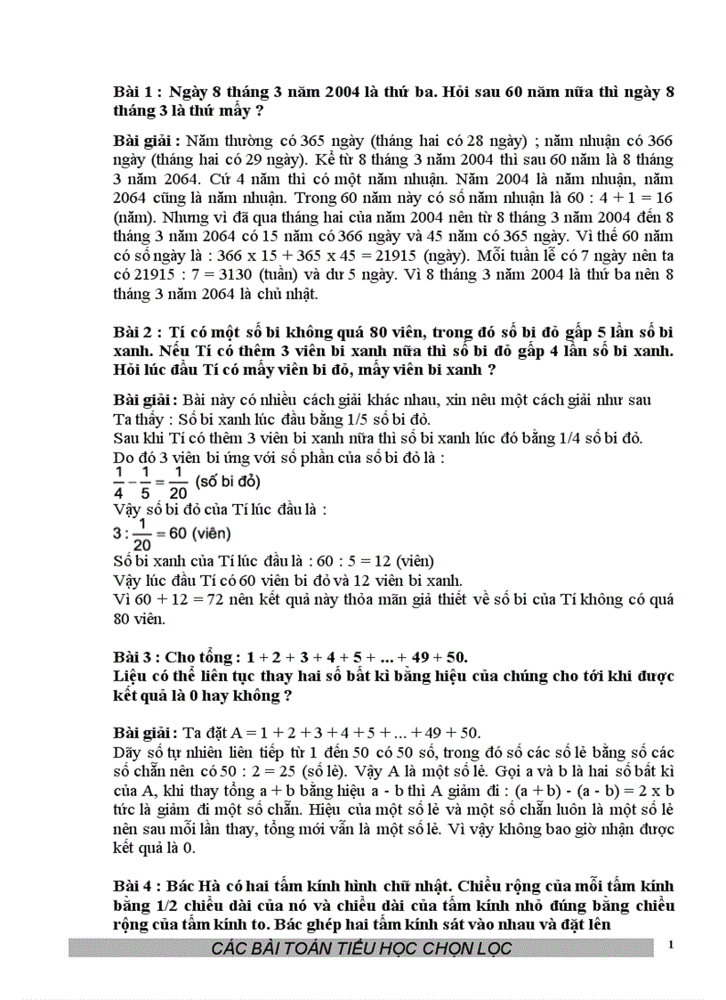 image for page 150 bài toán tiểu học chọn lọc