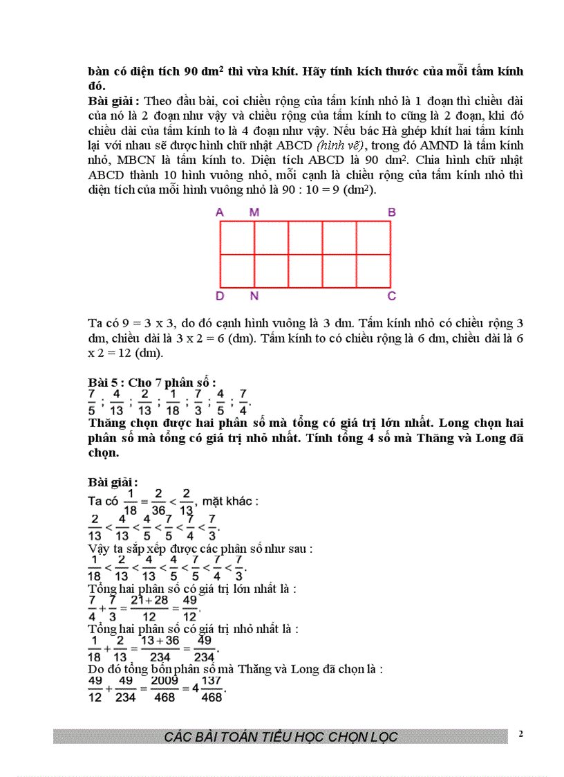 image for page 150 bài toán tiểu học chọn lọc