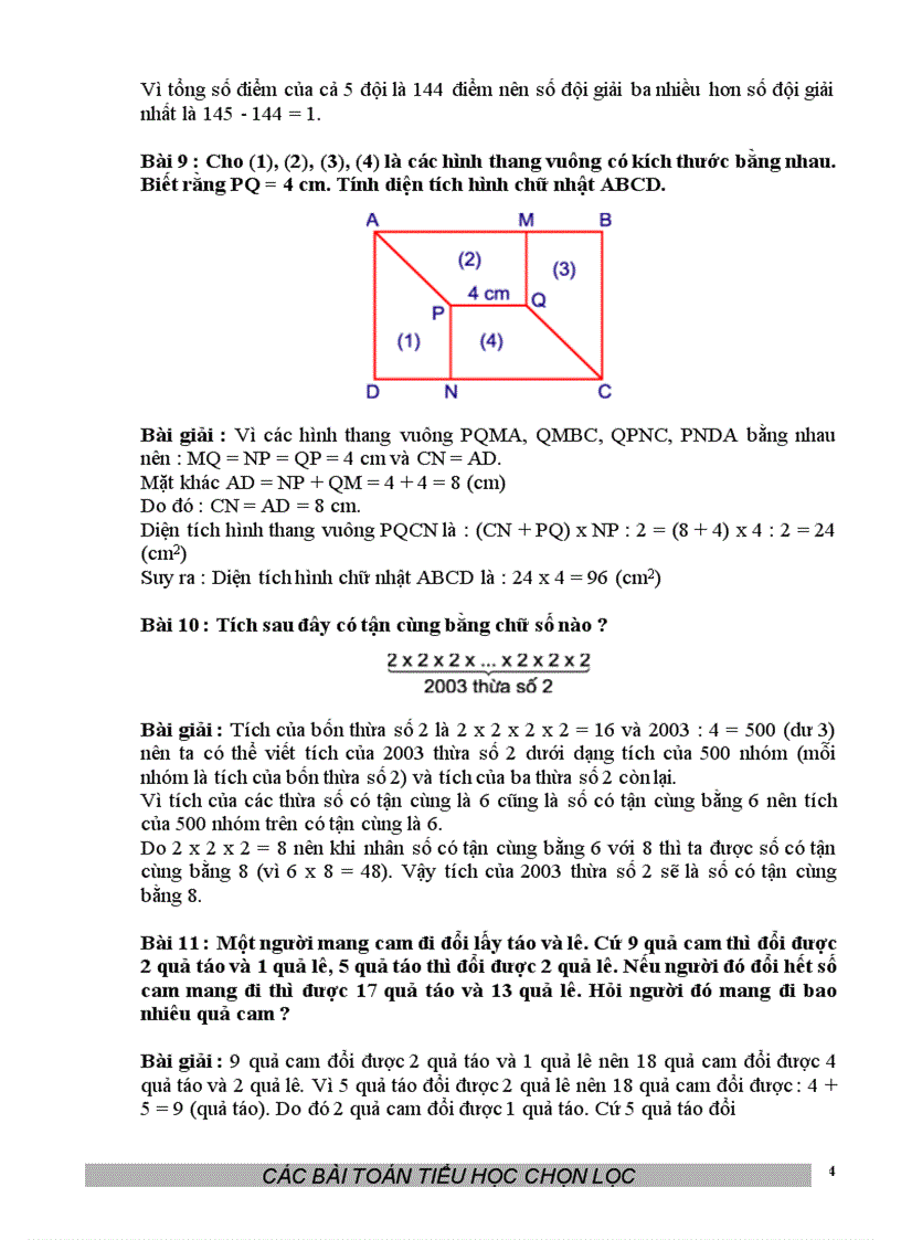 image for page 150 bài toán tiểu học chọn lọc