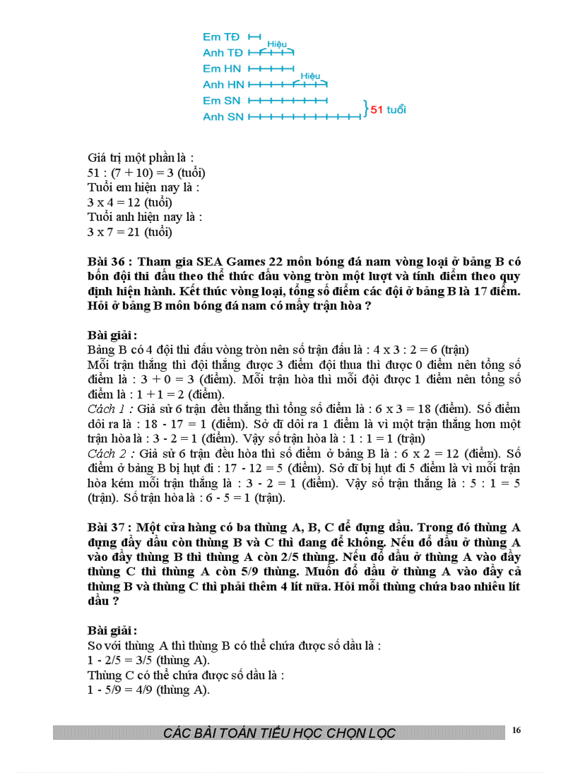 image for page 150 bài toán tiểu học chọn lọc