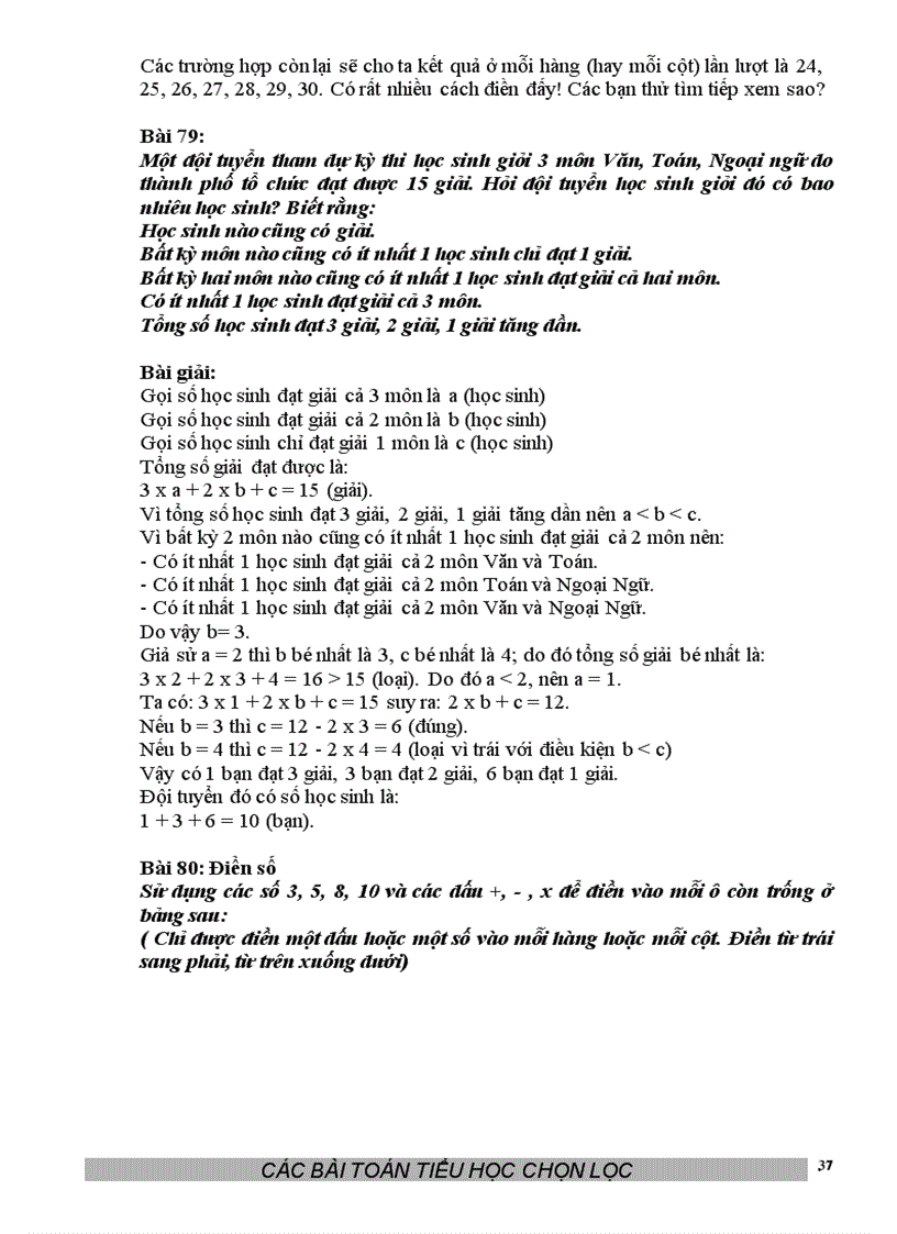 image for page 150 bài toán tiểu học chọn lọc